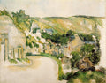 Cezanne Paul Roche Guyon 1885 Art A4 Photo Print