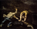 Cezanne Paul The Murder 1870 Art A4 Photo Print