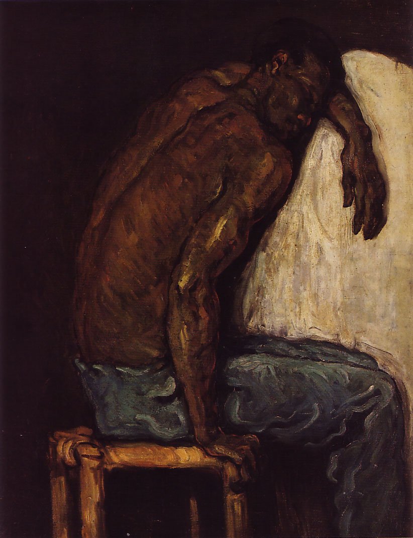 Cezanne Paul The Negro Scipion 1867 Art A4 Photo Print