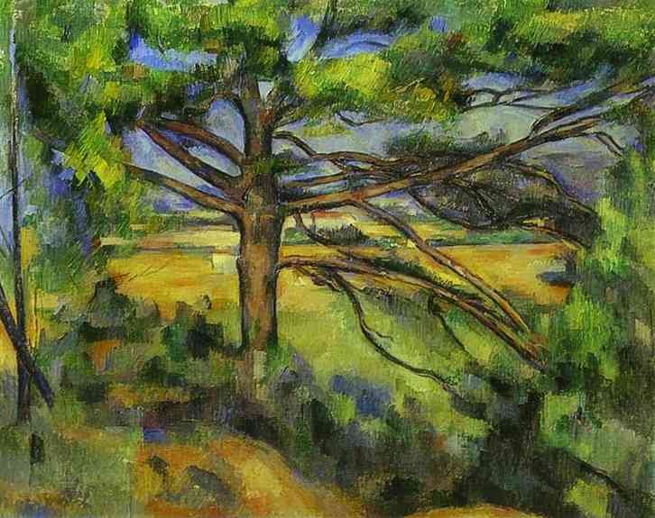 Cezanne Pine Tree Near Aix Art A4 Photo Print UK