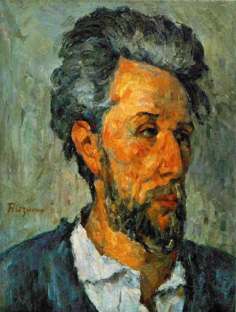 Cezanne Portrait Of Chocquet Art A4 Photo Print
