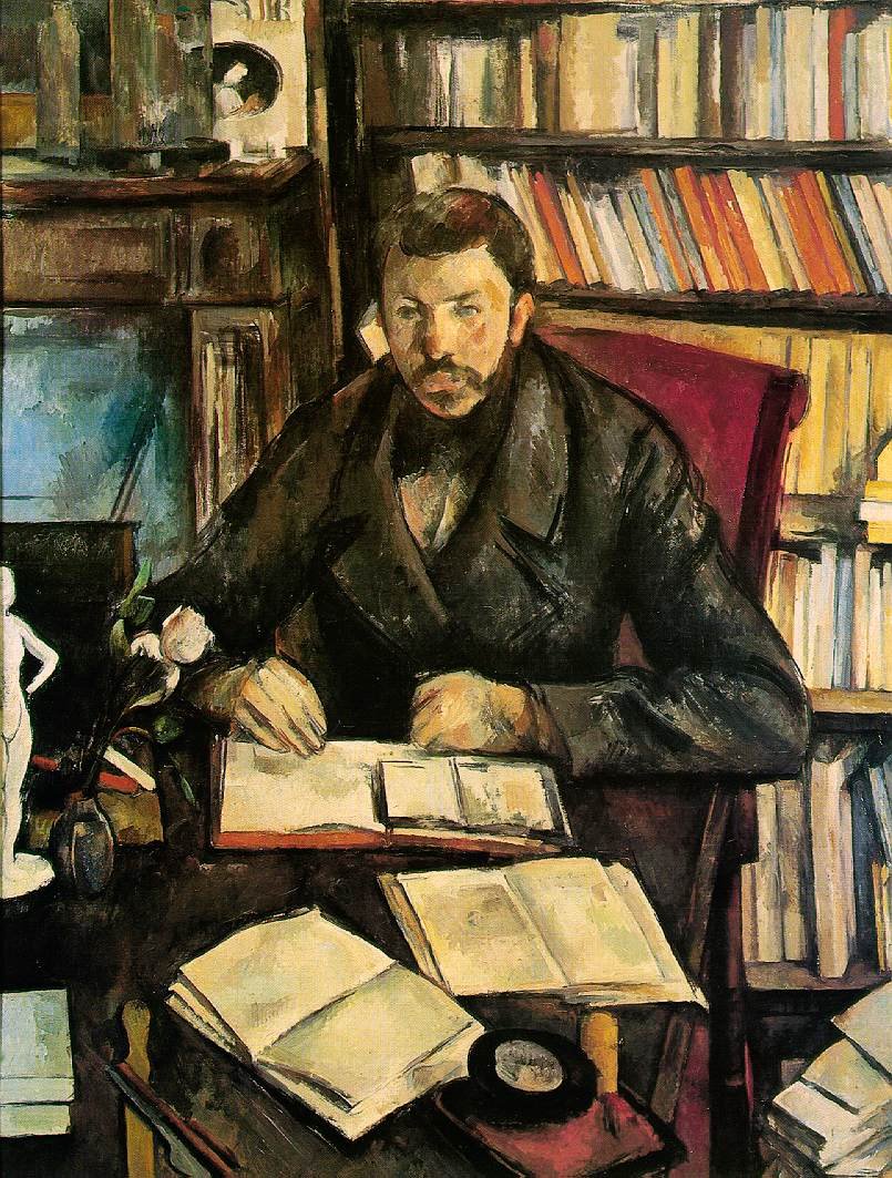 Cezanne Portrait Of Gustave Geffroy Art A4 Photo Print