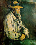 Cezanne Portrait Of Vallier Art A4 Photo Print