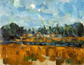 Cezanne Riverbanks Art A4 Photo Print