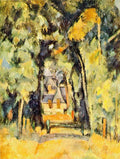 Cezanne Road At Chantilly Art A4 Photo Print UK