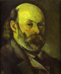Cezanne Self Portrait (Puskin) Art A4 Photo Print