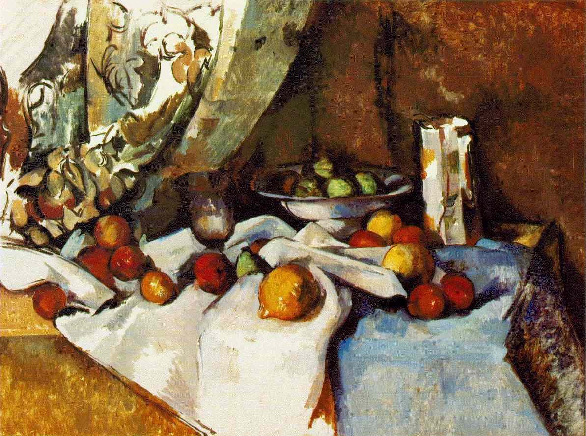 Cezanne Still Life With Apples (Moma) Art A4 Photo Print