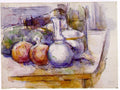 Cezanne Still Life With Carafe, Sugar Bowl, Bottle, Pomeg Art A4 Photo Print UK