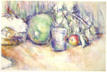 Cezanne Still Life With Green Melon Art A4 Photo Print