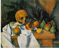 Cezanne Still Life With Skull Art A4 Photo Print