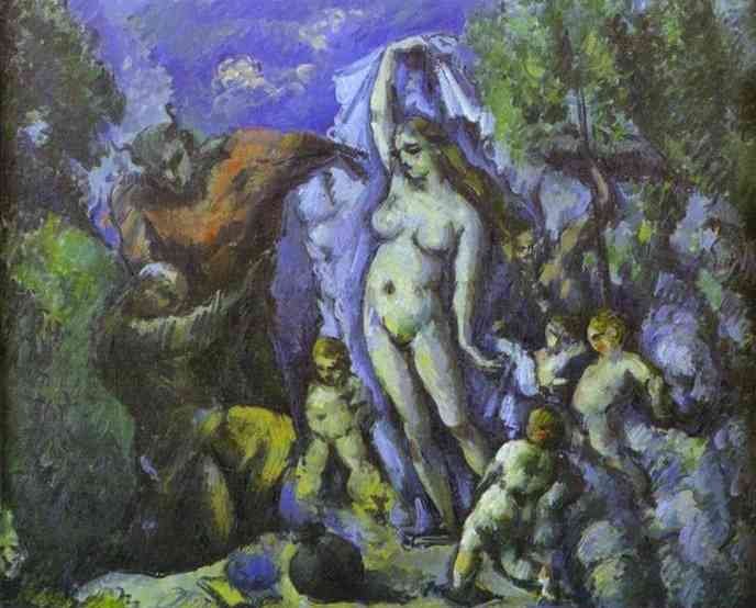 Cezanne Temptation Of St Anthony Art A4 Photo Print
