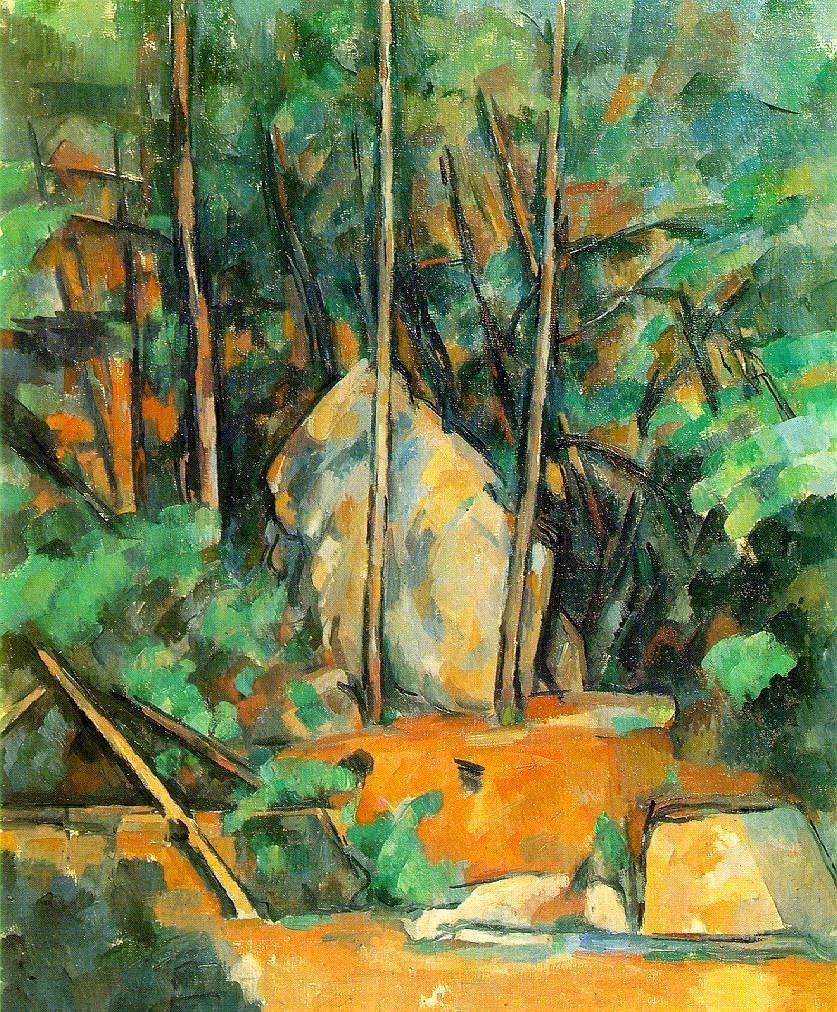 Cezanne The Cistern In The Park At Chateau Noir Art A4 Photo Print