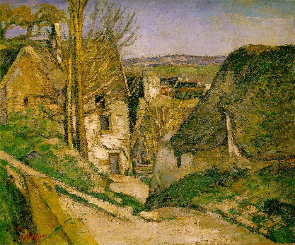 Cezanne The Hanged Man's House Art A4 Photo Print