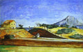 Cezanne The Railway Cutting Art A4 Photo Print