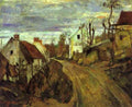 Cezanne Village Road, Auvers Art A4 Photo Print
