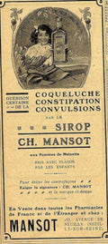 Ch Manson Syrup Vintage Retro Advert Ads A4 Photo Print