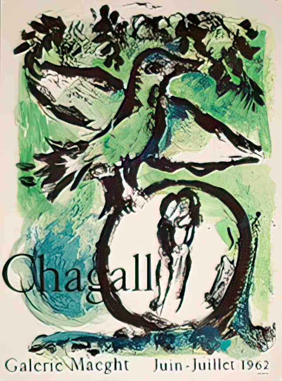 ChagallMaeght62 Advert A4 Photo Print
