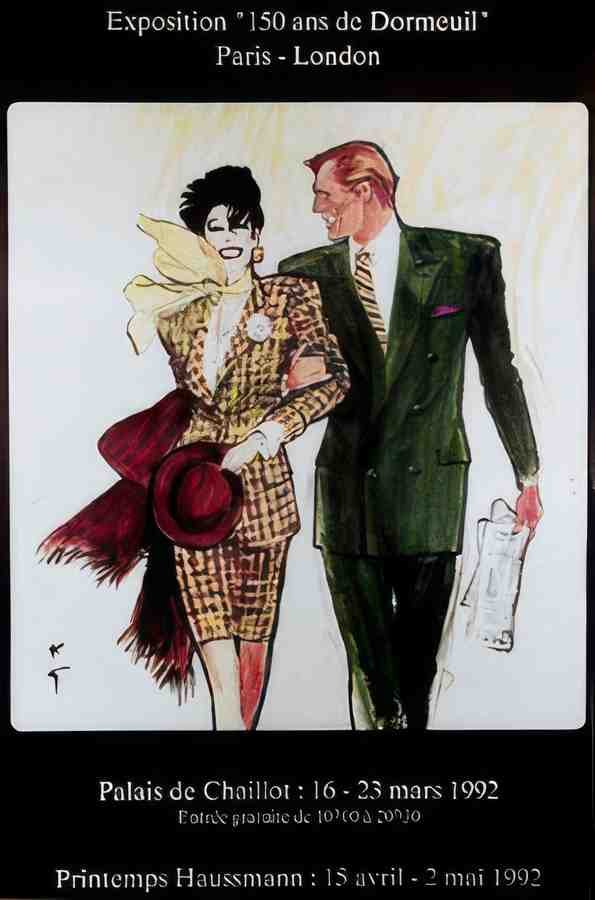 Chaillot Vintage Advert A4 Photo Print