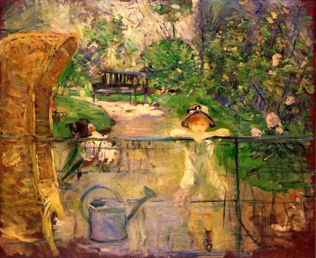 Chair In The Garden Morisot A4 Photo Print