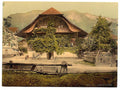 Chalet Suisse Bernese Oberland Vintage A4 Photo Print