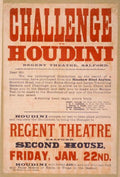 Challenge Houdini Poster Vintage Retro Advert Poster A4 Photo Print
