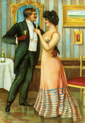 Champagne Seduct Vintage Advert A4 Photo Print