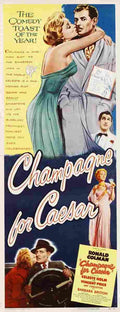 Champagne for Caesar 01  film star poster A4 Photo Print