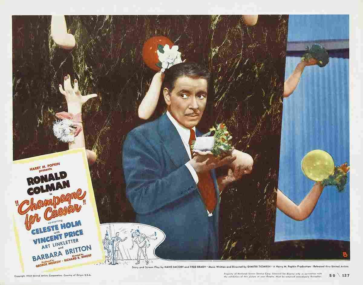 Champagne for Caesar 04  film star poster A4 Photo Print