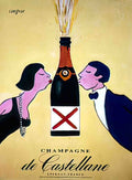 ChampagneCastellanebySavignac Advert A4 Photo Print