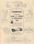 Champion Spark Plugs 1 Vintage Retro Advert Ads A4 Photo Print