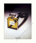 Chanel No 19 Vintage Retro Advert Poster A4 Photo Print 2