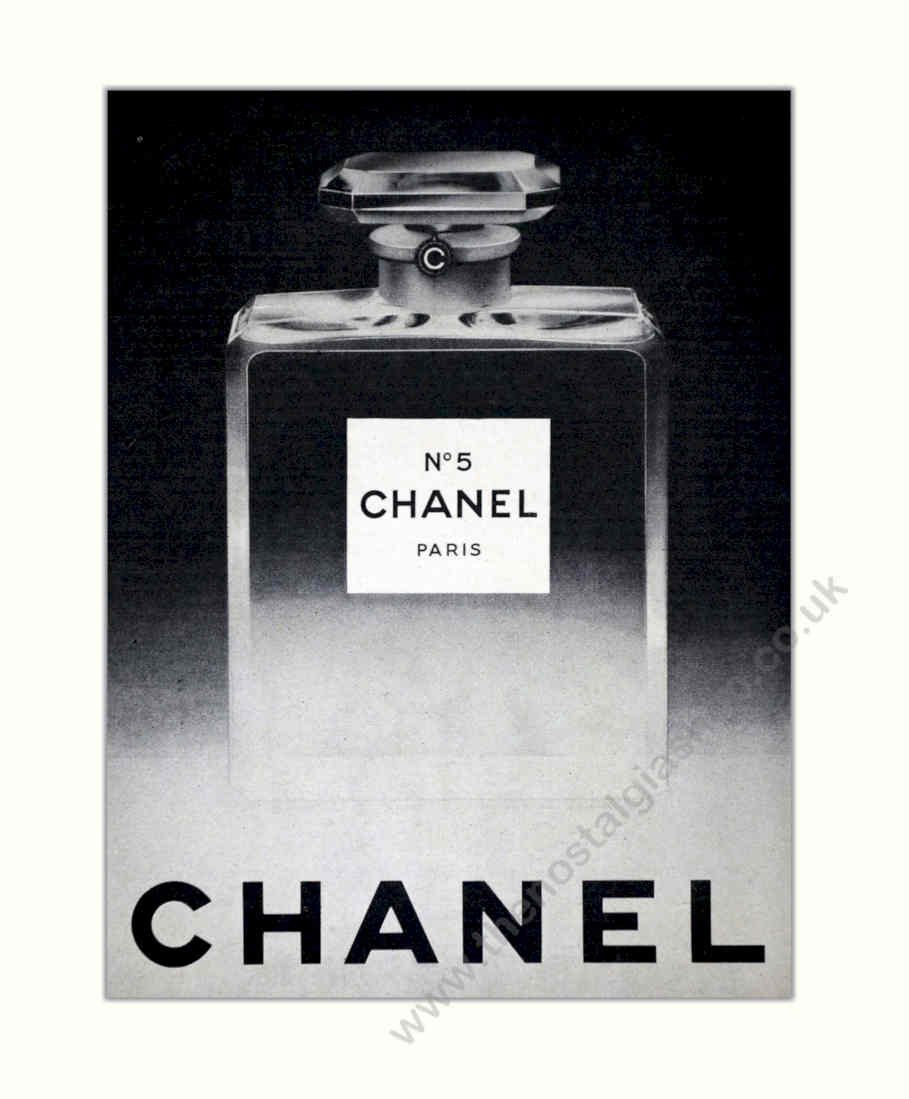 Chanel No 5 Vintage Retro Advert Poster A4 Photo Print 5