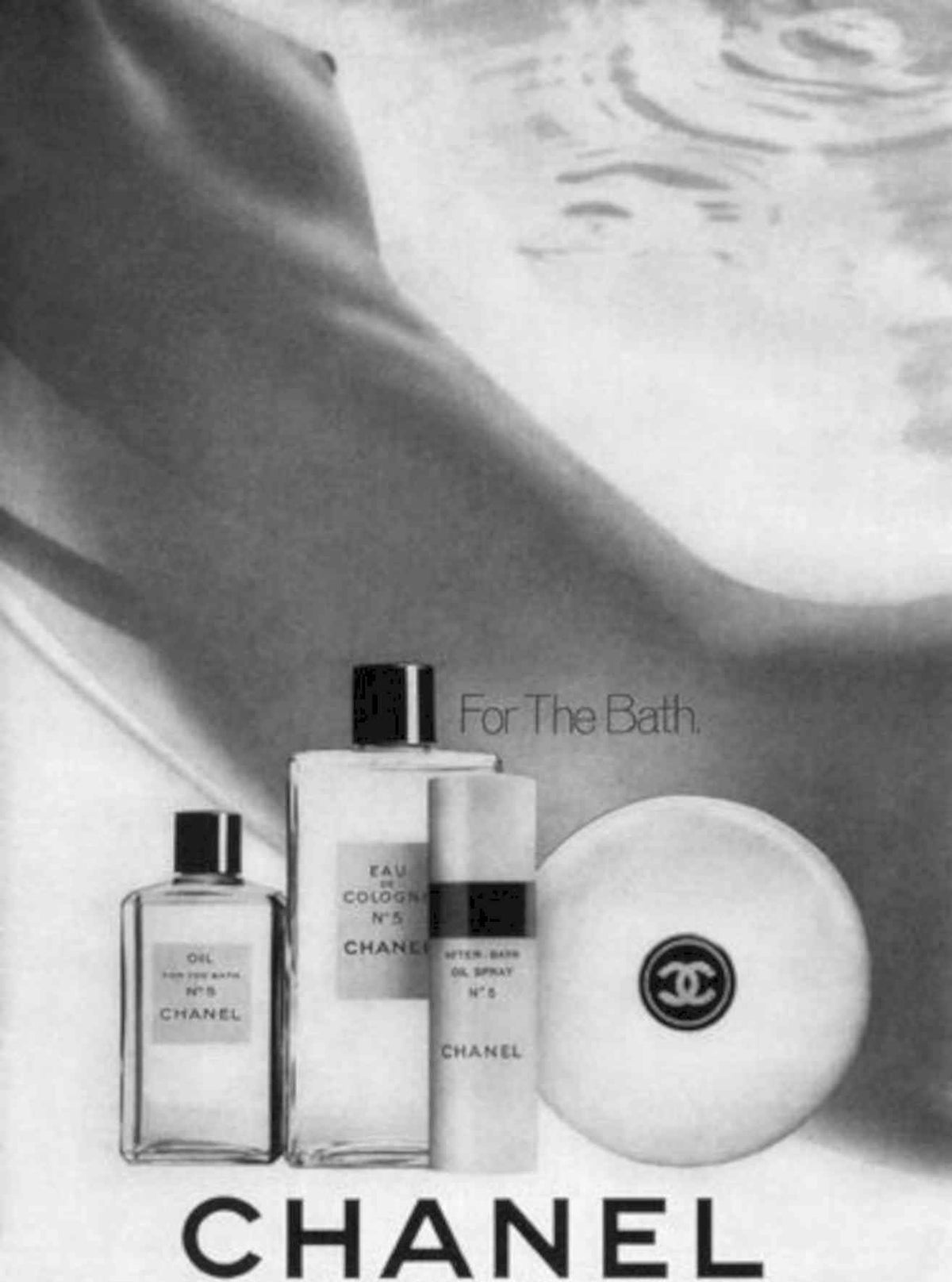 Chanel Perfume Bottles Vintage Retro Advert Poster A4 Photo Print