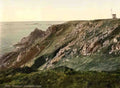 Channel Isles Guernsey Pleinmont Point Vintage A4 Photo Print