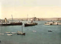 Channel Isles Jersey Arrival of Boat Vintage A4 Photo Print