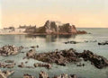 Channel Isles Jersey Elizabeth Castle Vintage A4 Photo Print
