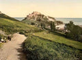 Channel Isles Jersey Mont Orgueil Castle Vintage A4 Photo Print