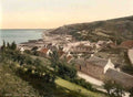 Channel Isles Jersey Rozel Bay Vintage A4 Photo Print
