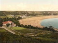 Channel Isles Jersey St Brelades Bay Vintage A4 Photo Print