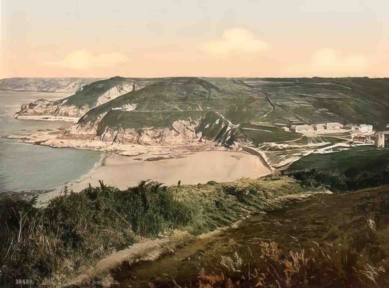 Channel Isles Jersey Vintage A4 Photo Print
