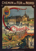 Chantilly Vintage Advert A4 Photo Print