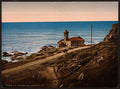 Chapel St Ampeglio San Remo Vintage A4 Photo Print