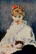 Chaplin Charles Appletons Booklovers Mag 1904 Une Jeune Fille A4 Photo Print