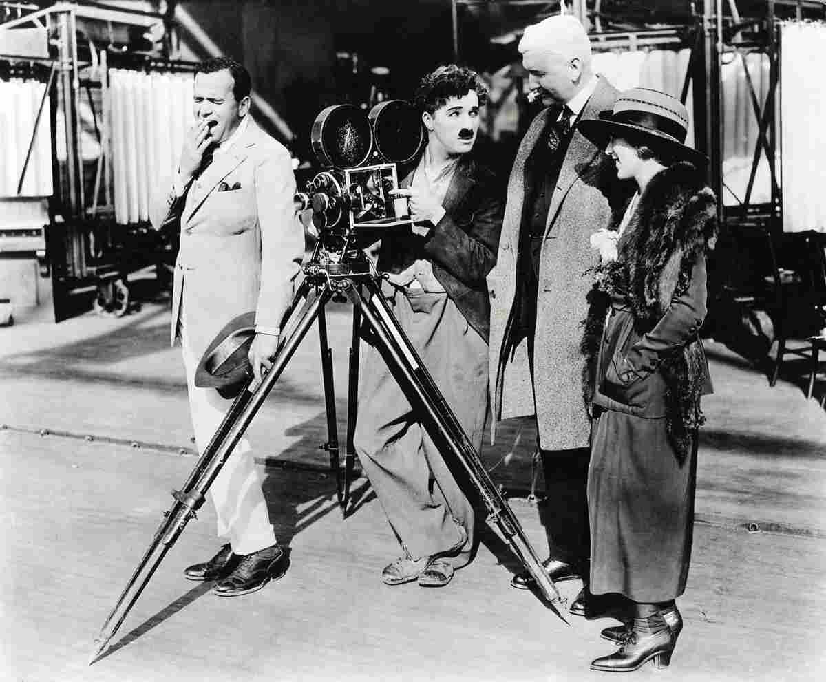 Chaplin Charlie 5 film star poster A4 Photo Print