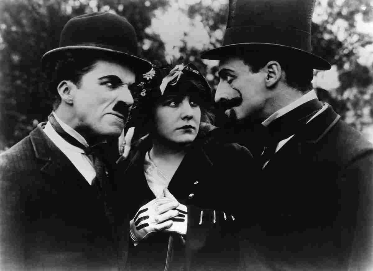 Chaplin Charlie A Jitney Elopement 2 film star poster A4 Photo Print