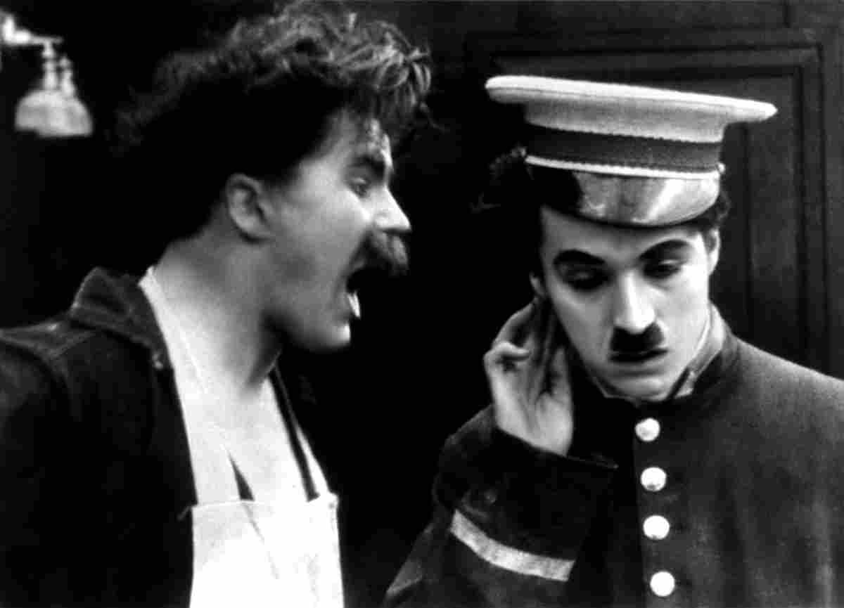 Chaplin Charlie Bank The z2 film star poster A4 Photo Print
