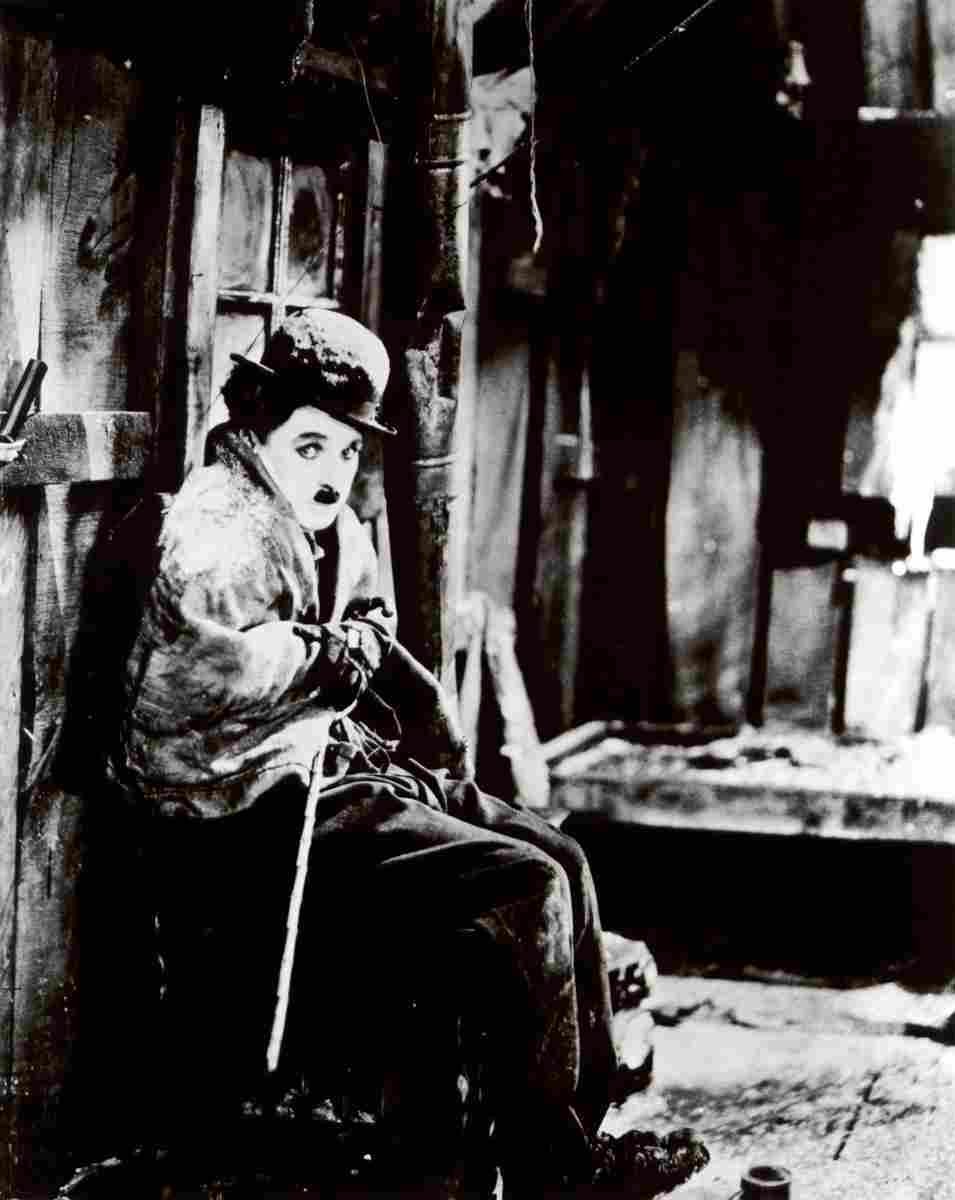 Chaplin Charlie Gold Rush The 1 film star poster A4 Photo Print