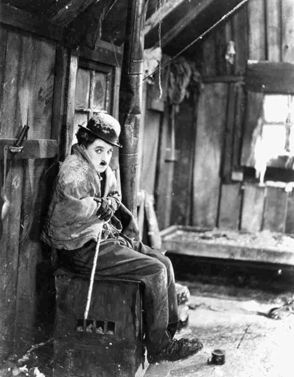 Chaplin Charlie Gold Rush The z11 film star poster A4 Photo Print