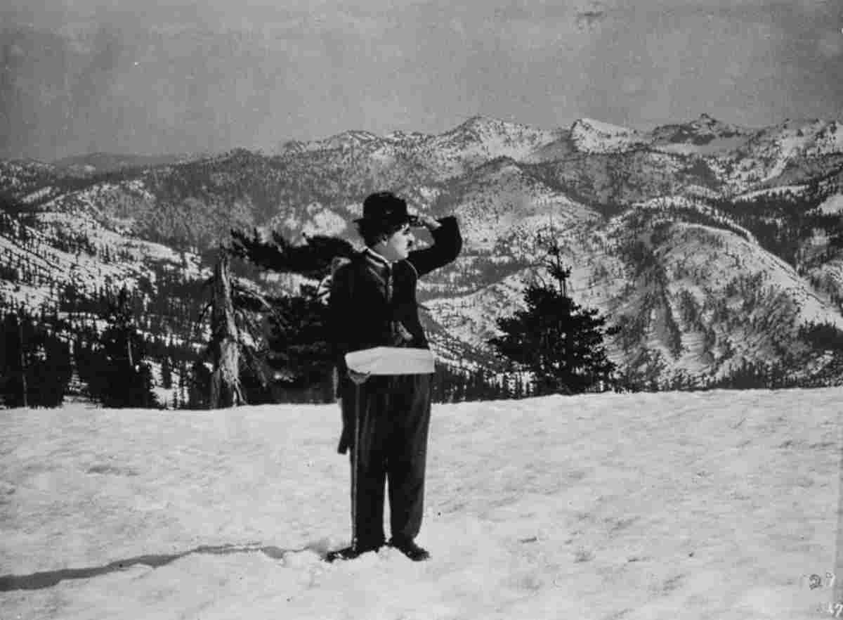 Chaplin Charlie Gold Rush The z12 film star poster A4 Photo Print