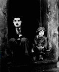Chaplin Charlie Kid The 1 film star poster A4 Photo Print